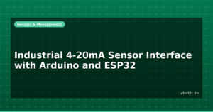 Industrial 4-20mA Sensor Interface with Arduino and ESP32