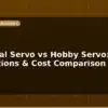 blog industrial servo vs hobby servo applications cost comparison 597068