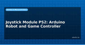 Joystick Module PS2: Arduino Robot and Game Controller