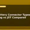 blog lipo battery connector types xt60 vs t plug vs jst compared 597333
