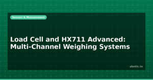 Load Cell and HX711 Advanced: Multi-Channel Weighing Systems
