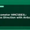 blog magnetometer hmc5883l compass direction with arduino 596233