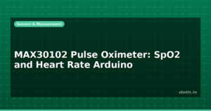 MAX30102 Pulse Oximeter: SpO2 and Heart Rate Arduino
