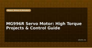MG996R Servo Motor: High Torque Projects & Control Guide