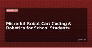 Micro:bit Robot Car: Coding & Robotics for School Students
