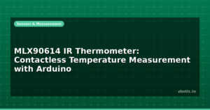 MLX90614 IR Thermometer: Contactless Temperature Measurement with Arduino