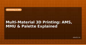 Multi-Material 3D Printing: AMS, MMU & Palette Explained