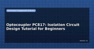 Optocoupler PC817: Isolation Circuit Design Tutorial for Beginners