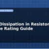 blog power dissipation in resistors wattage rating guide 596840