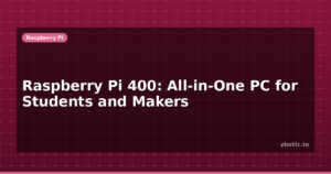 Raspberry Pi 400: All-in-One PC for Students and Makers