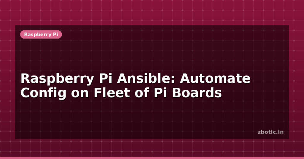 Blog Raspberry Pi Ansible Automate Config On Fleet Of Pi Boards 595197 Large