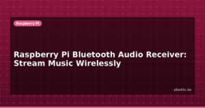 Raspberry Pi Bluetooth Audio Receiver: Stream Music Wirelessly
