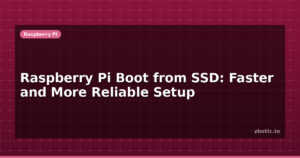Raspberry Pi Boot from SSD: Faster and More Reliable Setup