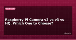 Raspberry Pi Camera v2 vs v3 vs HQ: Which One to Choose?