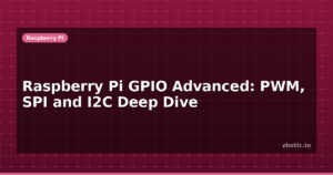 Raspberry Pi GPIO Advanced: PWM, SPI and I2C Deep Dive