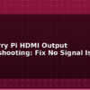 blog raspberry pi hdmi output troubleshooting fix no signal issues 595010