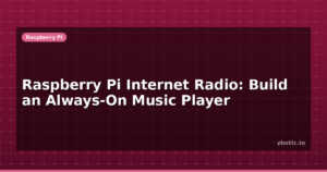 Raspberry Pi Internet Radio: Build an Always-On Music Player