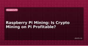 Raspberry Pi Mining: Is Crypto Mining on Pi Profitable?