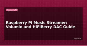 Raspberry Pi Music Streamer: Volumio and HiFiBerry DAC Guide