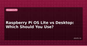 Raspberry Pi OS Lite vs Desktop: Which Should You Use?