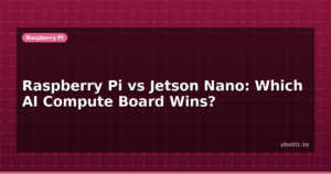Raspberry Pi vs Jetson Nano: Which AI Compute Board Wins?
