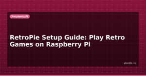 RetroPie Setup Guide: Play Retro Games on Raspberry Pi
