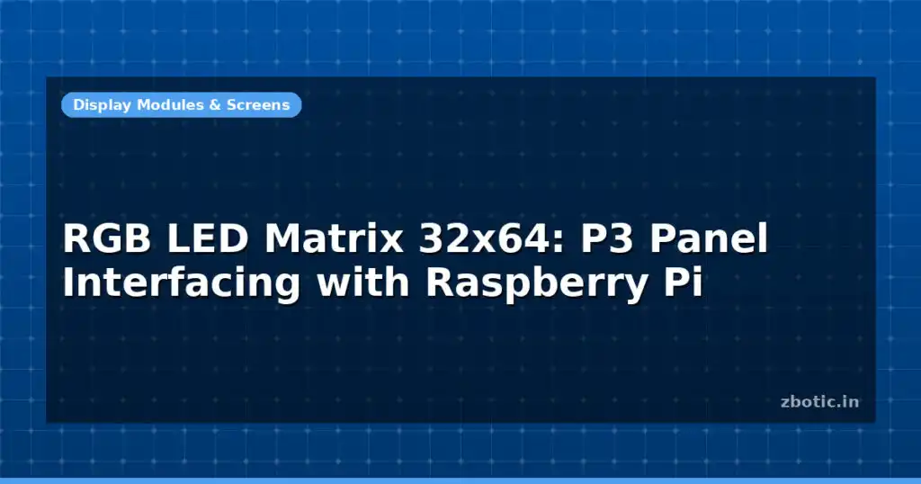 Blog Rgb Led Matrix 32x64 P3 Panel Interfacing With Raspberry Pi 596702 Large.jpg