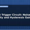 blog schmitt trigger circuit noise immunity and hysteresis guide 597014