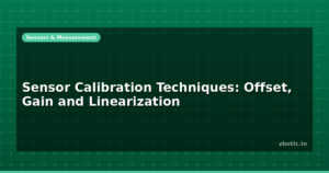 Sensor Calibration Techniques: Offset, Gain and Linearization