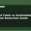 blog shielded cable vs unshielded emi and noise reduction guide 599790