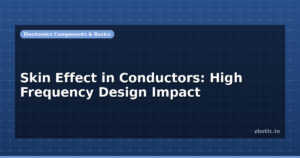 Skin Effect in Conductors: High Frequency Design Impact