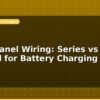 blog solar panel wiring series vs parallel for battery charging 596651