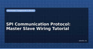 SPI Communication Protocol: Master Slave Wiring Tutorial