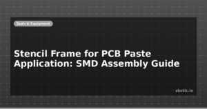 blog stencil frame for pcb paste application smd assembly guide 598715 medium