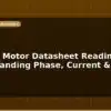 blog stepper motor datasheet reading understanding phase current steps 597172