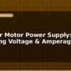 blog stepper motor power supply choosing voltage amperage 597023