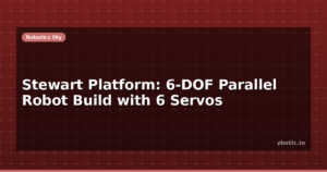 Stewart Platform: 6-DOF Parallel Robot Build with 6 Servos
