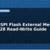 blog stm32 spi flash external memory w25q128 read write guide 598448