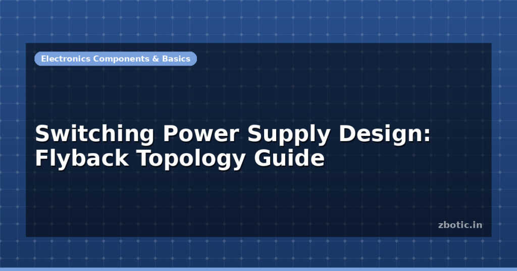 Blog Switching Power Supply Design Flyback Topology Guide 597342 Large