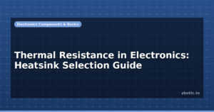 Thermal Resistance in Electronics: Heatsink Selection Guide