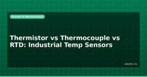 Thermistor vs Thermocouple vs RTD: Industrial Temp Sensors