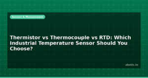 Thermistor vs Thermocouple vs RTD: Which Industrial Temperature Sensor Should You Choose?