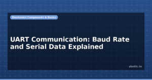 UART Communication: Baud Rate and Serial Data Explained