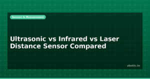 Ultrasonic vs Infrared vs Laser Distance Sensor Compared