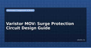 Varistor MOV: Surge Protection Circuit Design Guide