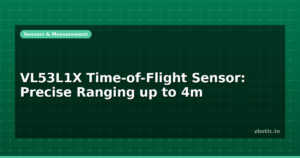 VL53L1X Time-of-Flight Sensor: Precise Ranging up to 4m
