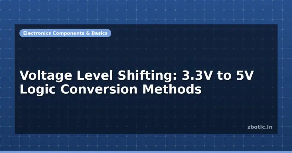 Blog Voltage Level Shifting 3 3v To 5v Logic Conversion Methods 596821 Large.jpg