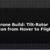 blog vtol drone build tilt rotor transition from hover to flight 595701