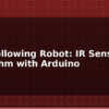 blog wall following robot ir sensor algorithm with arduino 597571
