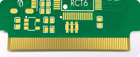 Gold finger edge connector plating